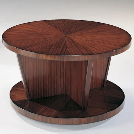 Round Coffee Table w/ Swivel